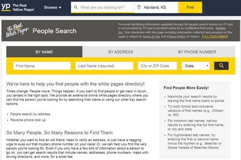 seek yellow pages.